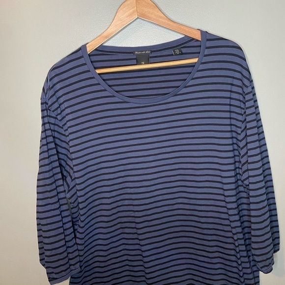 Scotch & Soda Stripe Scoop Neck - Picture 4 of 11